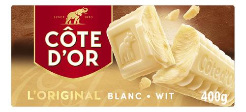 CÔTE D'OR witte chocolade 2x200g