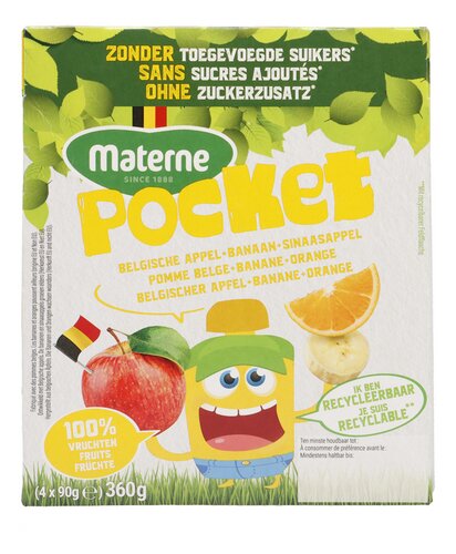 MATERNE Pocket bel.app.ban.sin. 4x90g