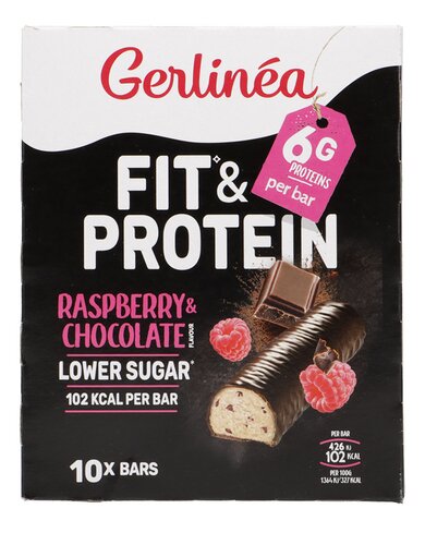 GERLINÉA prot.repen fram.&choc. 10x31g