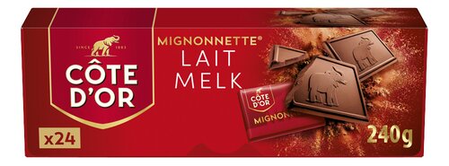 CÔTE D'OR Mignonnette Melk 240g