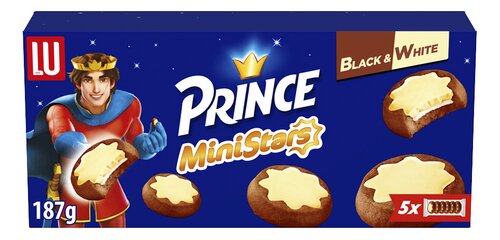 LU PRINCE MiniStars Black&White 5x37,4g