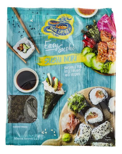 BLUE DRAGON zeewierbl.Sushi Nori 11g