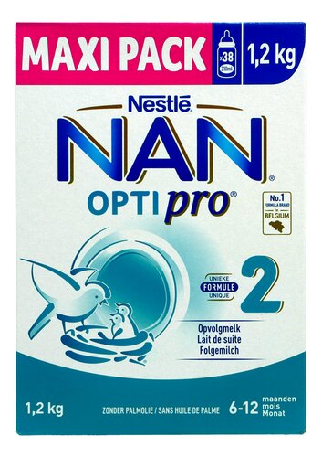 NAN OPTIPRO Poeder 2 Promo6-12M 2x600g