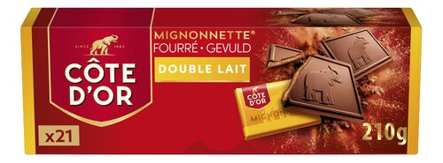 CÔTE D'OR Mignonnette Double Lait 210g