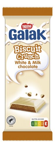 NESTLÉ GALAK Tablet Biscuit Crunch 84g