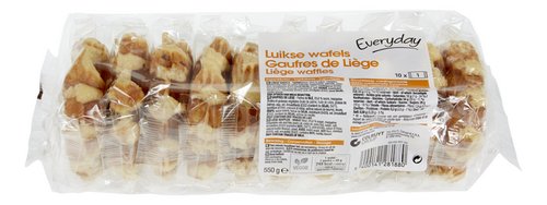 EVERYDAY Luikse wafels 10x55g