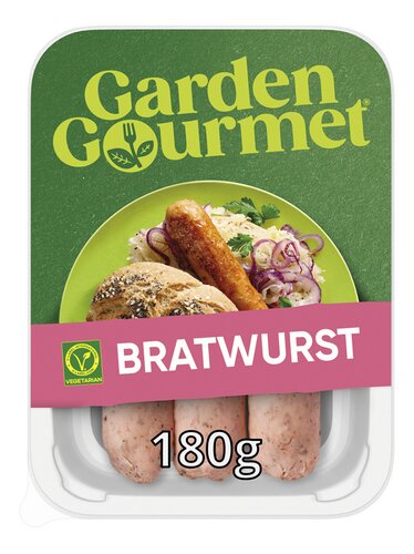 GARDEN GOURMET braadworst veg 180g