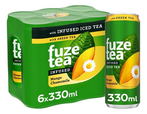 FUZE TEA Green Tea Mango-Chamomile 33cl