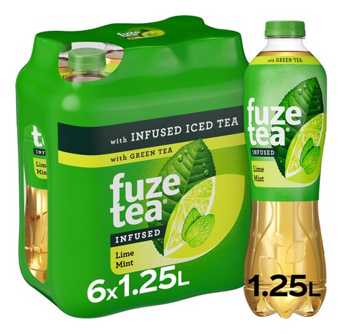FUZE TEA Green Lime-Mint 1,25L