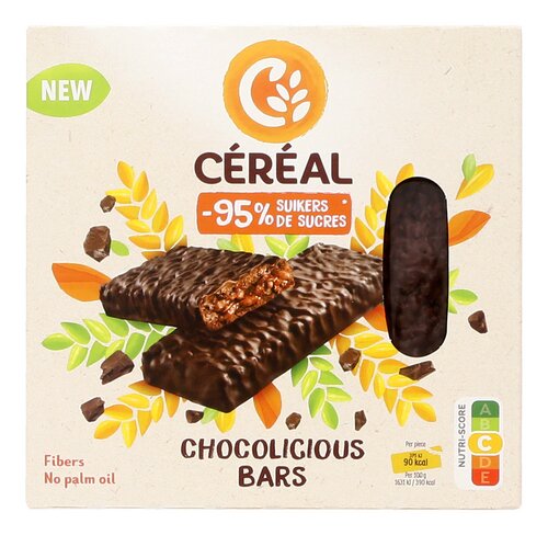 CEREAL Chocolicious Bars 69g