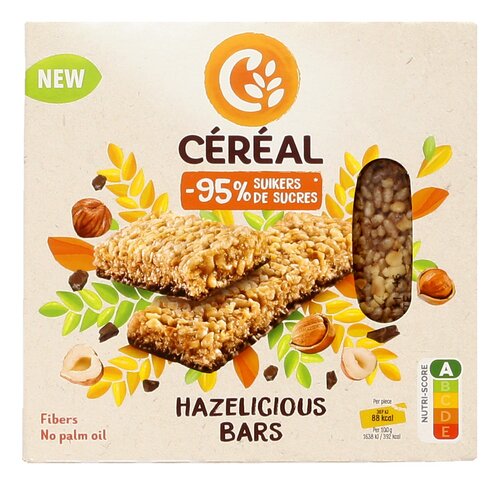 CEREAL Hazelicious Bars 3x23g