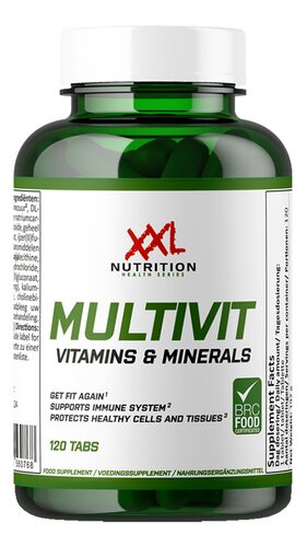 XXL NUTRITION Multivit 120st