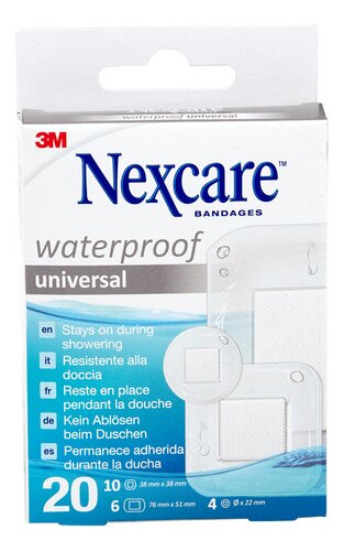 NEXCARE Pleister waterproof 20st