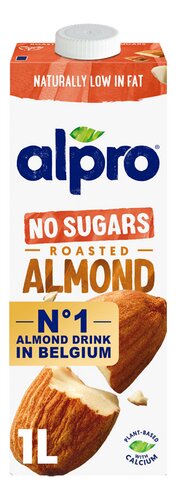ALPRO amandeldrink geroosterd Z.S. 1L