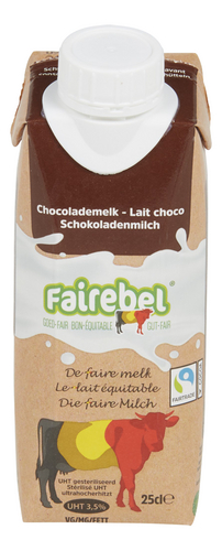 FAIREBEL volle chocomelk brik 25cl