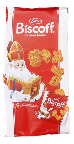 LOTUS BISCOFF Sinterkl.spec.mini 6x25g