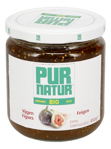 PUR NATUR confituur vijgen Bio 450g