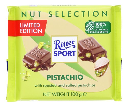 RITTER SPORT Pistachio 100g