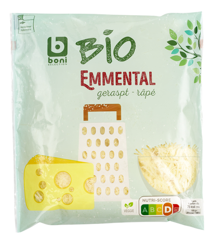 BONI BIO Emmental geraspt 250g