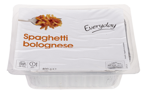 Everyday Spaghetti Bolognaise 400g Colruyt Collect Go Everyday Spaghetti Bolognaise 400g Colruyt Collect Go