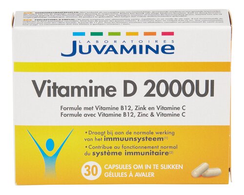 JUVAMINE Vitamine D2000UI 30st