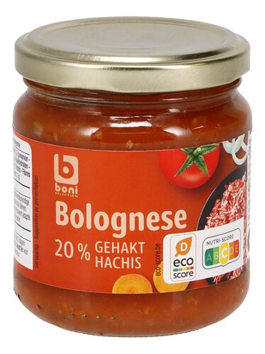 BONI pastasaus bolognese 190g