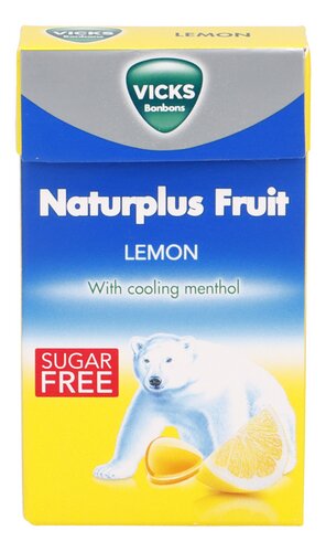 VICKS Fruit Plus C citron sv box 40g