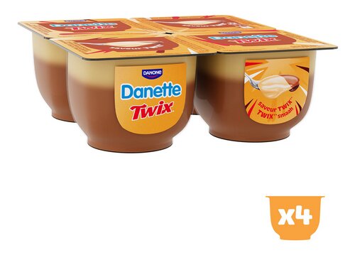 DANETTE Twix limited Edition 4x115g
