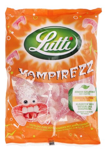 LUTTI zure draculatanden 600g