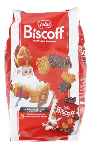 LOTUS BISCOFF mini sinterkl.choc. 6x25g