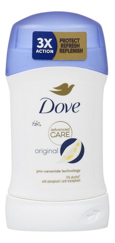 DOVE deo stick original 50ml