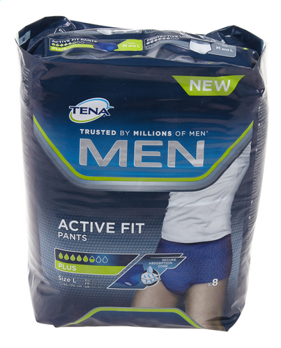 TENA Men Active Fit large pants 8pc. | Colruyt