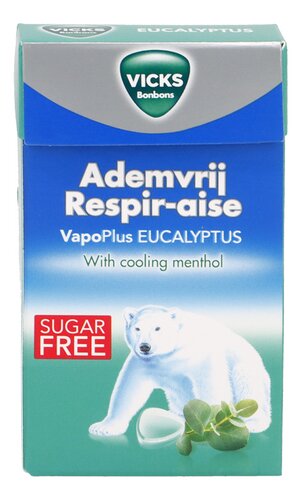 VICKS Ademvrij eucalyptus sv box 40g