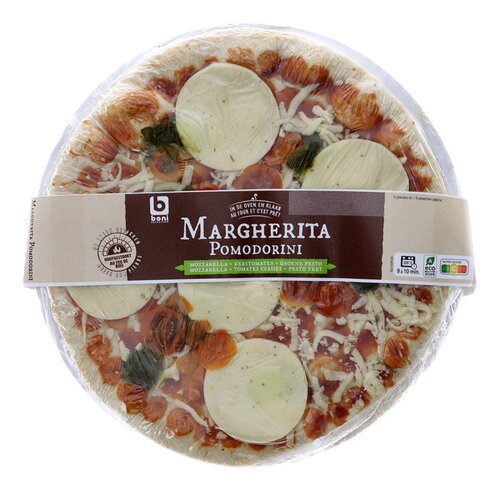 BONI pizza margherita deluxe 420g