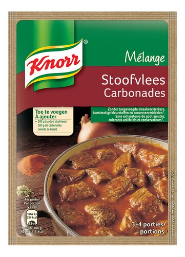 KNORR Mélange stoofvlees zakje 62g