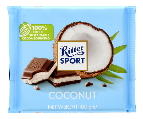 RITTER SPORT Chocolade Coconut 100g