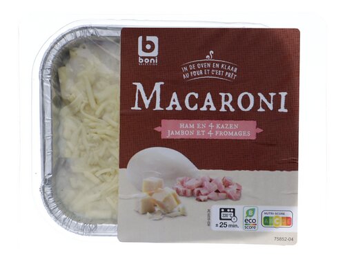 BONI macaroni ham-4 kazen 400g
