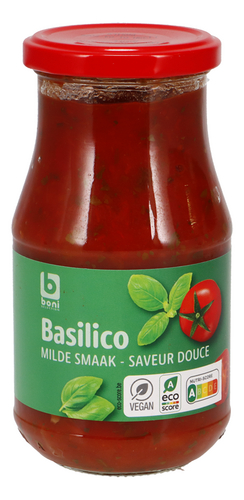 BONI basilico saus 420g