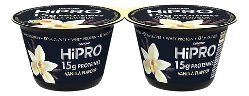 Danone Hipro yoghurt 0% vanille 2x160g | Colruyt Danone Hipro yoghurt 0% vanille 2x160g | Colruyt