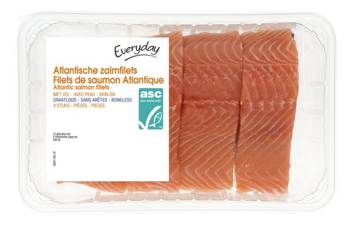 EVERYDAY zalmfilet met vel 4x±150g