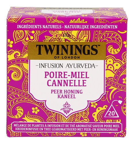TWININGS Ayurveda Pear-Honey-Cinna. 20st