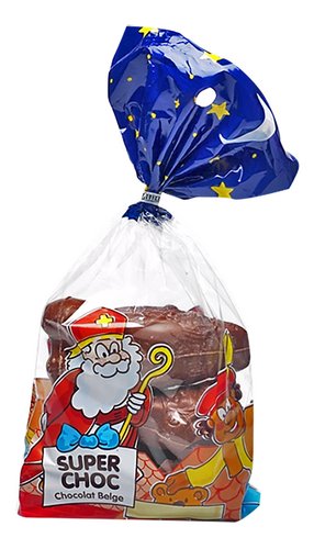 SUPERCHOC holgoed melkchocolade 250g