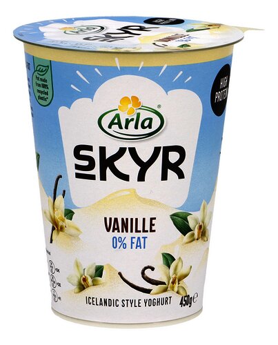 ARLA Magere yoghurt Skyr vanille 450g