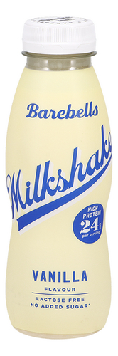 BAREBELLS Milkshake vanille 33cl