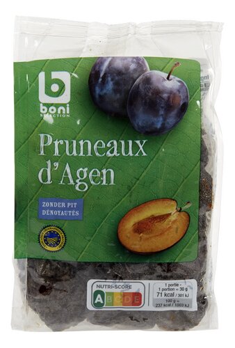 BONI zachte pruimen zonder pit 500g