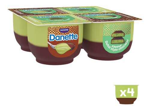 DANETTE Crèmedess.Dubai Pis.Choco 4x125g