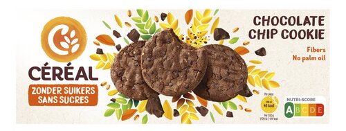 CÉRÉAL chocolate chip cookie SV 130g