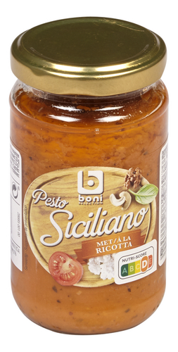 BONI pesto alla siciliana 190g