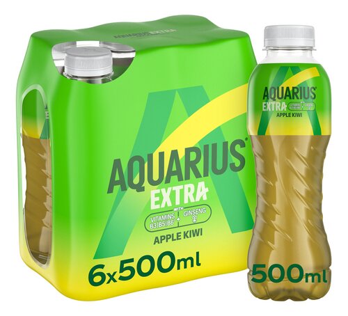 AQUARIUS Extra Apple-Kiwi 50cl