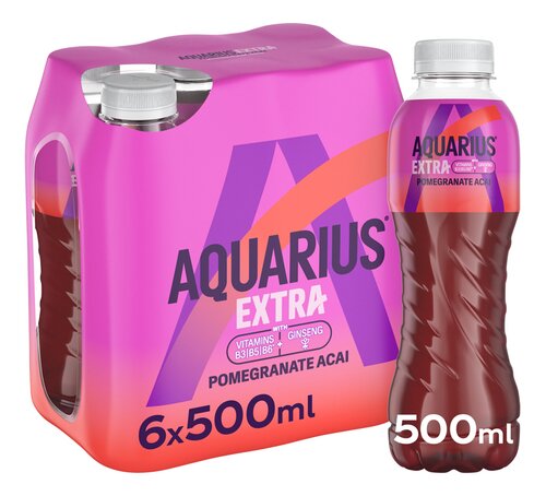 AQUARIUS Extra Pomegranate Acai 50cl